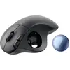 Image de Logitech ERGO M575S Souris Bluetooth graphite, bleu métal 5 Boutons 2000 dpi molette, avec trackball, Touches à frappe silencieuse