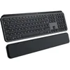 Image de Logitech MX Keys S Plus Clavier Sans Fil Rechargeable, Clavier Silencieux, Rétroéclairé, Touches Ergonomiques et Programmables, Bluetooth, Windows PC/Linux/Chrome/Mac-Graphite, Clavier Français AZERTY