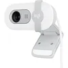 Image de Logitech Brio 100 Webcam Full HD pour réunions/Streaming, équilibre Auto de l'éclairage, Micro intégré, volet de confidentialité, USB-A, pour Microsoft Teams, Google Meet, Zoom - Blanc