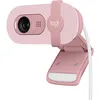 Image de Logitech Brio 100 Webcam Full HD pour réunions/Streaming, équilibre Auto de l'éclairage, Micro intégré, volet de confidentialité, USB-A, pour Microsoft Teams, Google Meet, Zoom - Rose