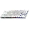 Image de Logitech G PRO X TKL LIGHTSPEED clavier de jeu sans fil, ultra-portable, sans pavé numérique + G PRO X 2 LIGHTSPEED Casque audio, PC, PS5, PS4, Nintendo Switch, AZERTY Français Layout - Blanc