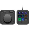 Image de Logitech - MX Creative Console, keypad Programmable avec 9 Touches LCD Personnalisables et Molette de Commande pour la Conception Graphique, Le Montage Vidéo, la Photographie, Graphite