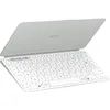Image de Logitech Keys-to-Go 2, Clavier Bluetooth Portable pour Tablette avec Coque intégrée, Clavier sans Fil Ultra-Mince pour Windows, Android, Linux, iPad, iPhone, Mac, Apple TV, Français AZERTY-Gris Clair