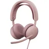 Image de Logitech Zone Wireless 2 ES for Business - Casque sans Fil Anti-Bruit avec ANC Hybride adaptative, Bluetooth, USB-C et USB-A, certifié Microsoft Teams - Rose
