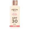 Image de Hawaiian Tropic Lotion protectrice Glowing Protection, Écran solaire résistant à l’eau, Protection SPF 30 UVA + UVB Crème solaire, Lotion solaire au beurre de karité, Format voyage, 75 ml