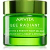 Image de Apivita Bee Radiant Night Gel-Balm gel-baume de nuit détoxifiant et lissant 50 ml