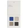 Image de KORRES Real Color Eyeshadow Palette Smokey Sea 02 Palette d'ombres à paupières avec 4 tons naturels crémeux mats, satinés et métalliques, enrichis en minéraux volcaniques, végétaliens, 4 g