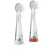 Image de Nuvita 1151A Tête de rechange pour brosse à dents électrique Baby Sonic Clean & Care - 2 petites têtes (3 à 36 mois) - Marque italienne