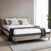 Image de TANHK Matelas Double 165x195 cm 20 cm 100% Waterfoam Fabriqué en Italie Amovible et Lavable Orthopédique, Ergonomique, Haute Respirabilité, Anti-Allergique, Anti-acariens
