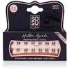 Image de SOSU Cosmetics Hidden Agenda Recharge 12 mm   Cils en grappe doux et légers pour un look naturel   Réutilisable et facile à appliquer