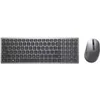 Image de Dell KM7120W Clavier RF sans Fil + Bluetooth QWERTY US International Gris, Titane