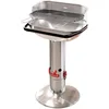 Image de Barbecook Loewy 55 barbecue au charbon en inox couleur métallique Ø 56x34cm H 100cm Gris