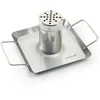 Image de Barbecook Support de cuisson pour Poulet, Acier Inox, 27 x 18 cm