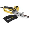 Image de Powerplus Lime à Bande Électrique de 400 W POWX139 - Ponceuse à Bande Abrasive 457 x 13 mm - Vitesse Max. de 1700 min-1 - avec Coffret et 10 Accessoires