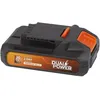 Image de Batterie Powerplus Dual Power 2,0 Ah de 20 V POWDP9021 - pour Outils de Bricolage sans Fil de 20 V - LED d'Indication de Puissance - Plateforme de Batterie (Lot de 2)