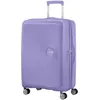 Image de American Tourister Soundbox - Valise Moyenne Rigide, 67 cm - Trolley à 4 Roues, Serrure TSA, Extensible & Léger, 71.5/81L, Violet (Lavender)