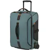 Image de Samsonite Paradiver Light - Sac de Voyage à roulettes & Fonction Sac à Dos (55 cm), Small, Bagage Cabine, Déperlant, Léger, 51L, Vert Forêt (Forest)