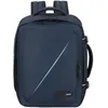 Image de American Tourister Take2Cabin - Sac Cabine Wizz Air/Vueling 30 x 20 x 40 cm, 26,5 L, 0,60 kg, Bagage à Main, Sac à Dos Avion MS, Bleu (Dark Navy)