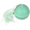 Image de Flamingo JCHAT LED Balle Magic MECHTA 2 in 1+USB+Plumes Vert 7CM