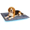 Image de Flamingo Tapis rafraichissant Chien - Tapis rafraichissant Chat - Taille M 76 x 66 x 6cm - Auto-refroidissant Matelas - qualité superieur - Reste Froid Plus Longtemps Lit rafraîchissant Drop Gris