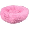 Image de Flamingo Coussin pour Chien Krems Donut Rond Rose - diamètre 50cm