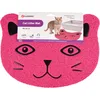 Image de Flamingo Tapis pour bac à litière Pancho Matti Fuchsia - 30x40cm - Fond Anti-dérapant - Résistant aux éclaboussures - Facile à Nettoyer
