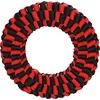 Image de Flamingo JCHIEN MOVAS Anneau TISSÉ Rouge/Noir 15CM