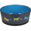 Image de Flamingo gamelle pour Chiens 1.25L - ceramique - Récipient de Nourriture pour Animaux - Plat d'alimentation en céramique pour Chiens et Chats -18 x 7cm - Lavable au Lave-Vaisselle