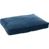 Image de Flamingo Coussin Celeste RECTANGULAIRE + Fermeture Eclair + Rebord Bleu Fonce 80x60x10CM