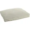 Image de Flamingo Coussin pour Chien Geneve Rectangle Beige - 80x60x10cm - Housse Amovible avec Fermeture éclair - Fond Anti-dérapant