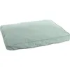 Image de FLAMINGO Coussin pour Chien Geneve Rectangle Vert Clair - 100x70x12cm - Housse Amovible avec Fermeture éclair - Fond Anti-dérapant