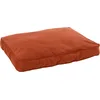 Image de Flamingo Coussin Celeste RECTANGULAIRE + Fermeture Eclair + Rebord Cognac 80x60x10CM