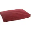 Image de Flamingo Coussin pour Chien Geneve Rectangle Bordeaux - 100x70x12cm - Housse Amovible avec Fermeture éclair - Fond Anti-dérapant