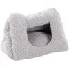 Image de Flamingo Espace Sommeil Jacquard Rectangle Gris - 50x35x34cm - Lavable - Coussin Amovible avec Housse détachable et Fermeture éclair - Fond Anti-dérapant