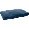 Image de Flamingo Coussin Celeste RECTANGULAIRE + Fermeture Eclair + Rebord Bleu Fonce 100x70x12CM