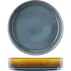 Image de Cosy & Trendy Assiette Creuse Quintana Bleu Porcelaine D19.5 cm Lot de 3