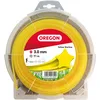 Image de Fil de débroussailleuse Oregon Jaune Étoile 3mm, Coupe herbes hautes, mauvaises herbes, végétation dense, Fil nylon haute résistance, compatible avec modèles standards, 3.0mm x 71m (69-460-Y)