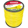Image de Fil de débroussailleuse Oregon Jaune Étoile 2.4mm, Coupe herbes hautes, mauvaises herbes, végétation dense, Fil nylon haute résistance, compatible avec modèles standards, 2.4mm x 332m (69-455-Y)