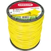 Image de Fil de débroussailleuse Oregon Jaune Étoile 3mm, Coupe herbes hautes, mauvaises herbes, végétation dense, Fil nylon haute résistance, compatible avec modèles standards, 3.0mm x 212m (69-461-Y)