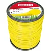 Image de Fil de débroussailleuse Oregon Jaune Rond 4mm, Coupe herbes hautes, mauvaises herbes, végétation dense, Fil nylon haute résistance, compatible avec modèles standards, 4.0mm x 95m (69-388-Y)