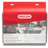 Image de Oregon Kit d'entretien pour Chaîne de Tronconneuse, Kit d'Affûtage Chaine Tronçonneuse avec Boîte de Rangement, Contient Limes, Poignées, Profondimètre, Étau, Gauge, Cales et Accessoires (601981)