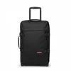 Image de Eastpak Tranverz S Valise Cabine 42L (51 x 32,5 x 24 cm), bagage à main à roulettes, léger et résistant, double compartiment, poignée télescopique & serrure TSA - BLACK