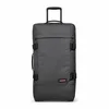 Image de Eastpak Tranverz M Valise Moyenne 78L (67 x 35,5 x 30 cm), bagage à roulettes, valise légère et résistante avec double compartiment, poignée télescopique & serrure TSA - BLACK DENIM