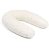 Image de doomoo Coussin de Grossesse & d'allaitement 2 en 1 Twisty - Ultra Confort - Remplissage Microbilles Ultra-Fines - Silencieux - Made in Europe - Certifié Oeko-TEX et Bio, Sweety Cream