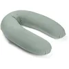 Image de doomoo Coussin de Grossesse & Coussin d'Allaitement Buddy 180 cm, Ultra Confort pour Dormir pendant la Grossesse, Soulage dos, jambes & ventre, Housse Bio, Lavable & Certifiée OEKO-TEX, Corduroy Green