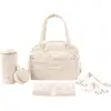 Image de Sac à Langer Fluffy Corduroy Beige