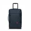 Image de Eastpak Tranverz S Valise Cabine 42L (51 x 32,5 x 24 cm), bagage à main à roulettes, léger et résistant, double compartiment, poignée télescopique & serrure TSA - TRIPLE DENIM