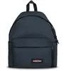 Image de Eastpak Padded Pak'r Triple, Sac Unisexe en Denim - Bleu Foncé, Taille Moyen, Parfait comme Accessoire de Mode Quotidien.