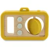 Image de Trixie Appareil photo en bois et silicone pour bébé   Mr. Lion | Jouet d'activité sensorielle pour bébés et tout-petits | Sûr et durable | Jeu imaginatif
