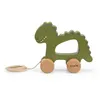 Image de Jouet à tirer en bois Mr. Dino
